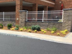 Granite Curb Facing Entrance