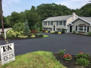 Another Quality Residential sealcoating job by T&K Asphalt