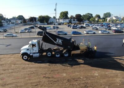 asphalt project in providence RI by T&K Asphalt