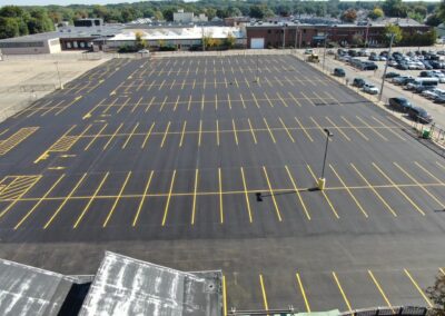 asphalt project in providence RI by T&K Asphalt
