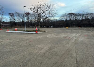 commercial paving project in Westborough Massachusetts by T&K Asphalt
