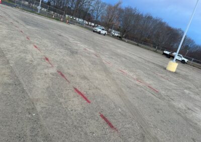 commercial paving project in Westborough Massachusetts by T&K Asphalt