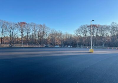 commercial paving project in Westborough Massachusetts by T&K Asphalt
